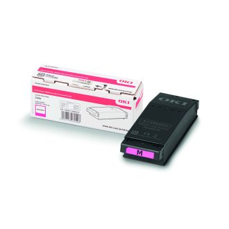 Oki C650/C651 Toner Magenta 6000 oldalra