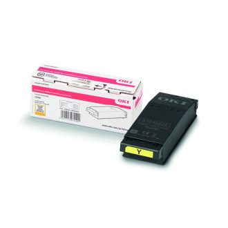 Oki C650/C651 Toner Sárga 6000 oldalra