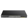 D-link-24-port-Gigabit-PoE-Smart-Managed-Switch-with-4x-10G-SFP-ports-370Watts