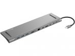   Sandberg USB-C -> HDMI/Displayport/Dsub /USB3.0 /USB-C /RJ45/Audio/SD, dokkoló