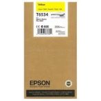   Epson T6534 Patron Yellow 200ml (Eredeti) Stylus Pro 4900 Termékkód: C13T653400