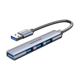 Vention USB 3.0 -> USB 3.0 + USB 2.0*3, 0,15m, (mini hub), hub CKOHB