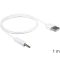 DeLock Cable USB 2.0 Type-A male > USB 2.0 Mini-B male 0,5m transparent (Gyártói cikkszám: 83904)