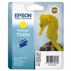 Epson T0484 Patron Yellow 13ml (Eredeti)  R200 R220 R300 R300M R320 R340 RX500 RX600 RX620 RX640