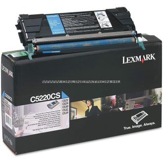 Lexmark-C52x53x-Return-Toner-Cyan-3K-Eredeti-C5220CS-