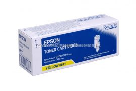 Epson C1700 Toner High Yellow 1,4K (Eredeti) 	C13S050611
