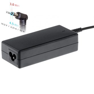    Akyga AK-ND-69 19,5V / 2,31A 45W 4,5x3mm HP hálózati notebook töltő (Gyártói cikkszám: AK-ND-69) (RR)