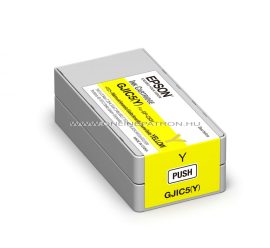 Epson eredeti tintapatron EPSON C831 GJIC5C PATRON YELLOW 32,5ML (EREDETI) Termékkód: C13S020566 Epson ColorWorks C831