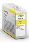   Epson T8504 Patron Yellow 80 ml /original/ Termékkód:	C13T850400