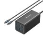 Vention USB (6-Portos, asztali, fekete), töltő