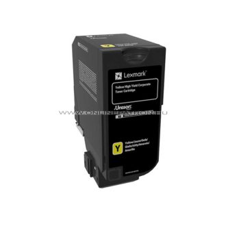 Lexmark-CS725-High-Corporate-Toner-Yellow-12K-Eredeti-74C2HYE-