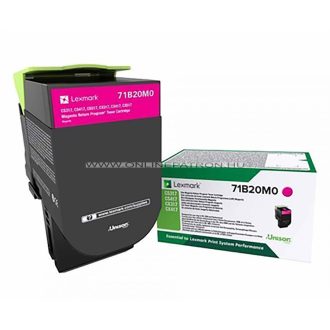 Lexmark-CSCX317417517-Return-Toner-Magenta-23K-Eredeti-71B20M0-