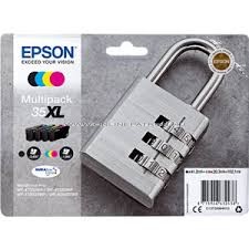 Epson T3596 35XL eredeti multipack BK + C + Y + M Epson tintapatron WF-4720DWF WF-4725DWF WF-4730DWF WF-4740DTWF WF-4740DWF