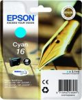   Epson T1622 eredeti festékpatron EXTRA nagy kapacitás WF2010W WF2510WF WF2520NF WF2530WF WF2540WF T1622 4010 Tintapatron Workforce WF2540WF nyomtatóhoz, EPSON fekete, 5,4ml Termékkód: C13T16224012