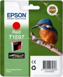 Epson T1597 Patron Red 17ml (Eredeti) 	C13T15974010