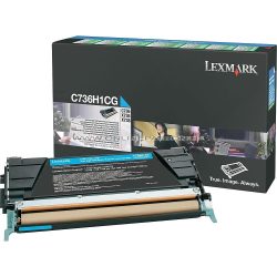 Lexmark-C736x736738-High-Return-Toner-Cyan-10K-Eredeti-C736H1CG-