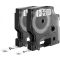 Utángyártott DYMO D1 40913 9mm x 7 m fehér-fekete #S0720680