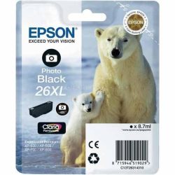 Epson 26 XL Photo Black EREDETI festékpatron T2631 XP510 XP520 XP600 XP605 XP610 XP615 XP620 XP625 XP700 XP710 XP720 XP800 XP810 XP820 Termékkód: C13T26314012