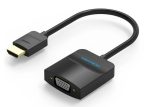 Vention HDMI -> VGA, 0,15m, fekete, konverter