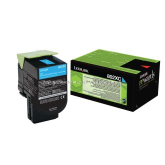 Lexmark-CX510-Extra-High-Return-Toner-Cyan-4K-Eredeti-80C2XC0-