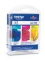   Brother LC1100 Multipack (Cyan, Magenta, Yellow) eredeti tintapatron DCP-585CW, DCP-385C, DCP-6690CW, MFC6490 LC980 / LC1100 LC 980 / LC 1100 LC-980 / LC-1100
