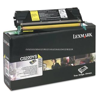 Lexmark-C52x53x-Return-Toner-Yellow-3K-Eredeti-C5220YS-