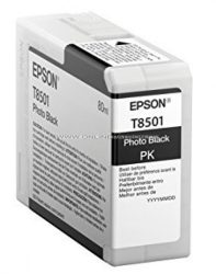 Epson T8501 Patron Photo Black 80 ml /original/ Termékkód:	C13T850100