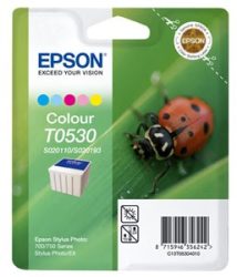 Epson T05304010 Tintapatron StylusPhoto 700, 710, 720 nyomtatókhoz, EPSON színes, 43ml Eredeti kellékanyag