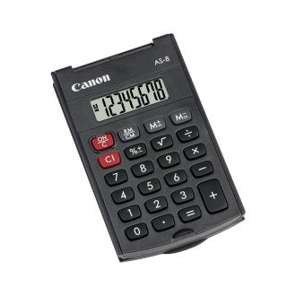 Canon AS-8 fekete zsebszámológép