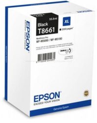 Epson WF-M5190DW (T8661) eredeti black tintapatron C13T866140 Epson WorkForce Pro WF-M5190DW Epson WorkForce Pro WF-M5690DWF