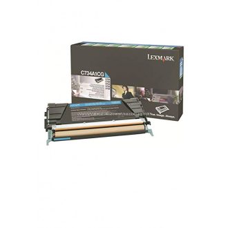 Lexmark-C734X734-Return-Toner-Cyan-6K-Eredeti-C734A1CG-