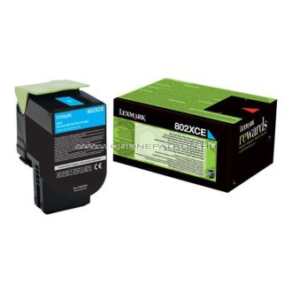 Lexmark-CX510-Extra-High-Corporate-Toner-Cyan-4k-Eredeti-80C2XCE-