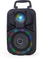 Gembird SPK-BT-LED-01 Bluetooth portable party speaker Black (SPK-BT-LED-01)