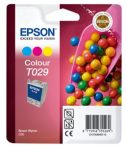   Epson T02940110 Tintapatron Stylus C60 nyomtatóhoz, EPSON színes, 37ml eredeti