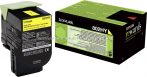 Lexmark-CX410510-High-Return-Toner-Yellow-3K-Eredeti-80C2HY0-