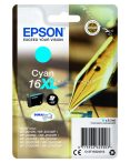 Epson T1632 Patron Cyan 6,5ml 16XL (Eredeti)  	C13T16324012