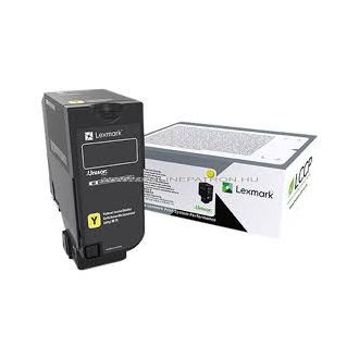 Lexmark-CSCX727CS728-Toner-Yellow-10K-Eredeti-75B0040-
