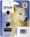 Epson T0968 Patron Matt Black 11,4ml (Eredeti) 	C13T09684010