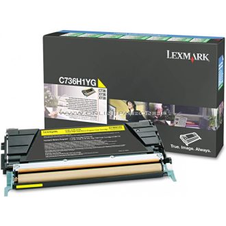Lexmark-C736x736738-High-Return-Toner-Yellow-10K-Eredeti-C736H1YG-