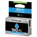 Lexmark-100XL-100-XL-cian-eredeti-tintapatron