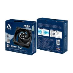 ARCTIC COOLING Rendszerhűtő Ventilátor F8 PWM PST, 8cm Gyártói cikkszám: ACFAN00150A (RR)
