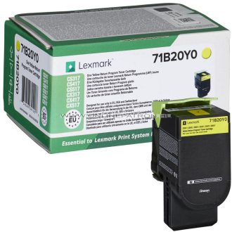 Lexmark-CSCX317417517-Return-Toner-Yellow-23K-Eredeti-71B20Y0-