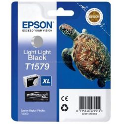 Epson T1579 Patron Light Black 26ml (Eredeti) Stylus Photo R3000 