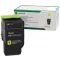 Lexmark CS632,CX635 Toner Yellow 11.700 oldal kapacitás