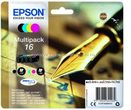 Epson T1626 Patron Multipack 16 (Eredeti) 	C13T16264012