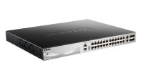 D-link-24-x-101001000BASE-T-PoE-ports-370W-budget-Layer-3-Stackable-Managed