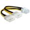 DeLock Cable PCI Express power supply 8pin > 2x 5,25" for graphics card (Gyártói cikkszám: 82397)