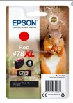 Epson T04F5 Patron Red 10,2ml 478XL (Eredeti) 	C13T04F54010