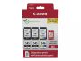   Canon PG-545XLx2 (2x15 ml) + CL-546XL (1x13 ml) + 50 lap GP501 10x15 fényes fotópapír Multipack