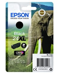 Epson T2431 Patron Black 10ml 24XL (Eredeti)  	C13T24314012